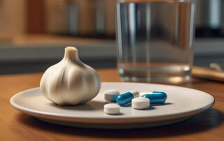 Garlic with medications